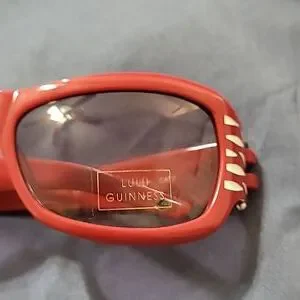 Authentic LuLu Guinness sunglasses❤️NWOT red/white Lulu Guinness® Sunglasses - Authorized Dealer | CoolFrames  main image 3